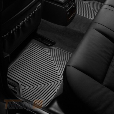 WeatherTech Резиновые коврики в салон WeatherTech для BMW 5 E60 2003-2010 задние черныe - Картинка 1