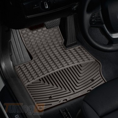 WeatherTech Резиновые коврики в салон WeatherTech для BMW X3 F25 2014-2017 передние какао - Картинка 1