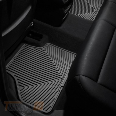 WeatherTech Резиновые коврики в салон WeatherTech для BMW X3 F25 2014-2017 черные задние  - Картинка 1