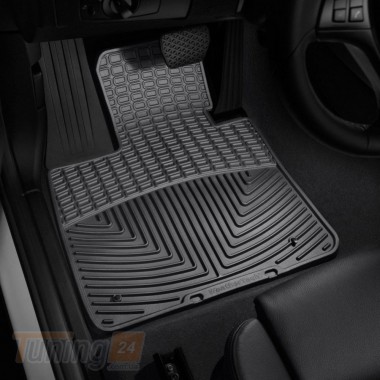 WeatherTech Гумові килимки в салон WeatherTech для BMW X5 E70 2007-2013 чорні передні - Зображення 1