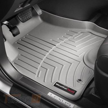 WeatherTech Килимки гумові в салон WeatherTech для Chrysler PT Cruiser 2001-2010 передні сірі - Зображення 1