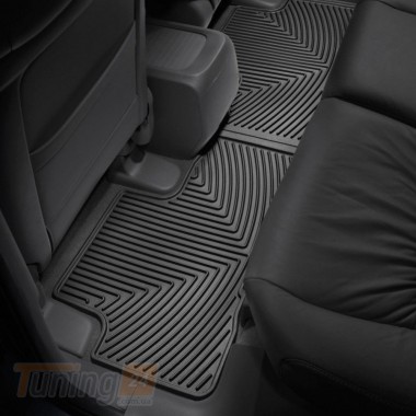 WeatherTech Резиновые коврики в салон WeatherTech для Honda CR-V 2007-2012 задние черные - Картинка 1