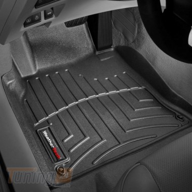 WeatherTech Гумові килимки в салон WeatherTech для Infiniti Q70 2014-2021 седан передні чорні - Зображення 1