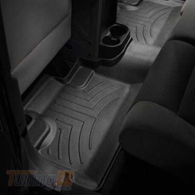 WeatherTech Гумові килимки в салон WeatherTech для Jeep Wrangler 2007-2014 задні чорні UNLIMITED - Зображення 1