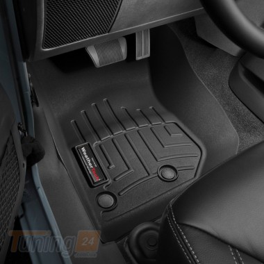 WeatherTech Гумові килимки в салон WeatherTech для Jeep Wrangler 2014-2018 передні чорні UNLIMITED - Зображення 1