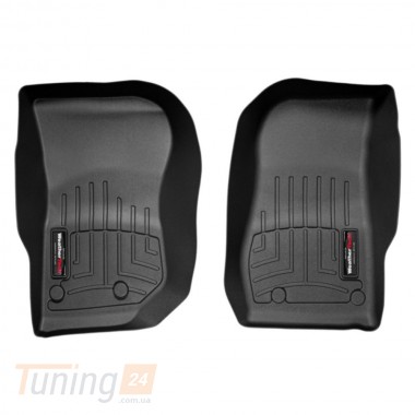 WeatherTech Гумові килимки в салон WeatherTech для Jeep Wrangler 2014-2018 передні чорні UNLIMITED - Зображення 2