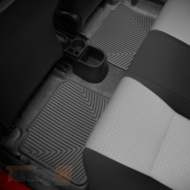 WeatherTech Резиновые коврики в салон WeatherTech для Lexus ES 2007-2012 седан задние черные - Картинка 1