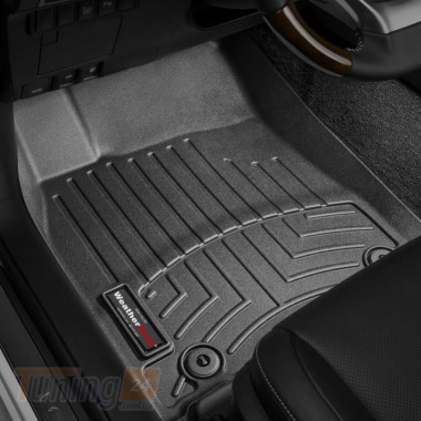 WeatherTech Резиновые коврики в салон WeatherTech для Lexus ES 2013-2019 седан с бортиком передние черные - Картинка 1