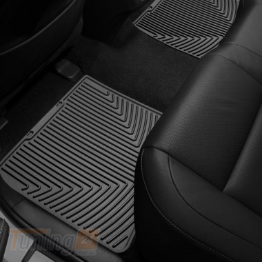 WeatherTech Резиновые коврики в салон WeatherTech для Lexus ES 2013-2019 задние черные - Картинка 1