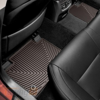 WeatherTech Резиновые коврики в салон WeatherTech для Lexus GS 2013-2018 задние какао - Картинка 1