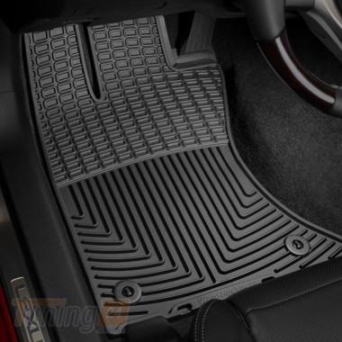 WeatherTech Резиновые коврики в салон WeatherTech для Lexus GS 2013-2018 2WD AWD черные передние - Картинка 1