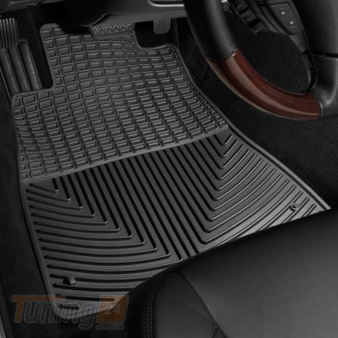 WeatherTech Резиновые коврики в салон WeatherTech для Lexus IS 2005-2013 седан 2WD передние черные - Картинка 1