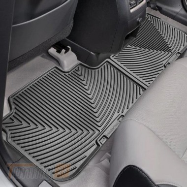 WeatherTech Резиновые коврики в салон WeatherTech для Lexus RX 2016+ задние черные - Картинка 1