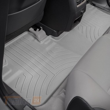 WeatherTech Резиновые коврики в салон WeatherTech для Lexus RX 2016+ с бортиком задние серые - Картинка 1