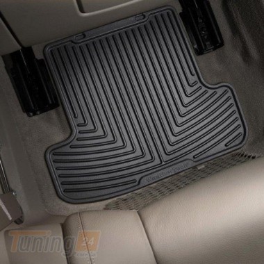 WeatherTech Резиновые коврики в салон WeatherTech для Mercedes E C207 2009-2017 Cabrio задние черные  - Картинка 1