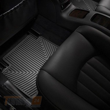 WeatherTech Гумові килимки в салон WeatherTech для Mercedes E W211 2002-2009 задні чорні - Зображення 1