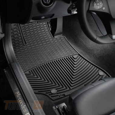 WeatherTech Резиновые коврики в салон WeatherTech для Mercedes E W212 2009-2016 седан передние черные - Картинка 1