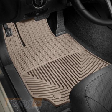 WeatherTech Резиновые коврики в салон WeatherTech для Mercedes E W212 2009-2015 передние бежевые - Картинка 1