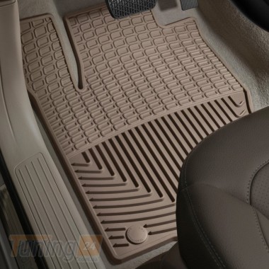 WeatherTech Резиновые коврики в салон WeatherTech для Mercedes GL-GLS X166 2015-2019 передние бежевые - Картинка 1