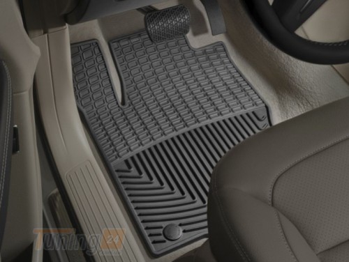 WeatherTech Килимки гумові в салон WeatherTech для Mercedes GL-GLS X166 2015-2019 передні чорні - Зображення 1