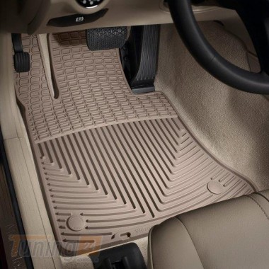 WeatherTech Гумові килимки в салон WeatherTech для Mercedes GLK X204 2012-2015 передні бежеві - Зображення 1