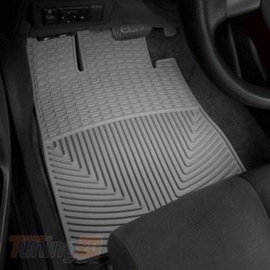 WeatherTech Резиновые коврики в салон WeatherTech для Mercedes C W204 2006-2014 серые передние - Картинка 1