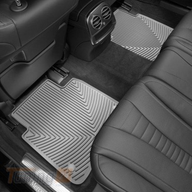 WeatherTech Гумові килимки в салон WeatherTech для Mercedes S W222 2013-2019 задні сірі - Зображення 1