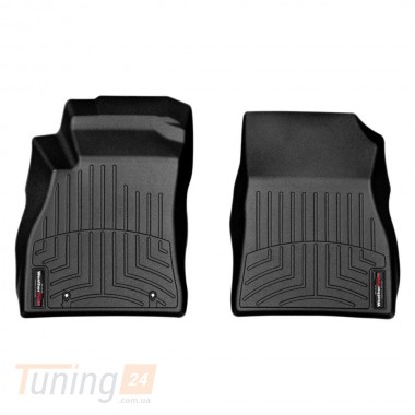 WeatherTech Резиновые коврики в салон WeatherTech для Nissan Juke 2014-2019 передние черные - Картинка 2