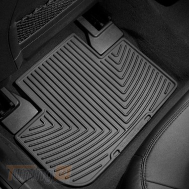 WeatherTech Резиновые коврики в салон WeatherTech для Subaru Forester 2012-2018 задние черные - Картинка 1