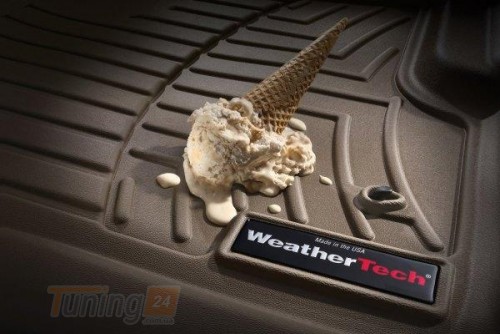WeatherTech Резиновые коврики в салон WeatherTech для Subaru Forester 2019+ с бортиком задние какао - Картинка 2