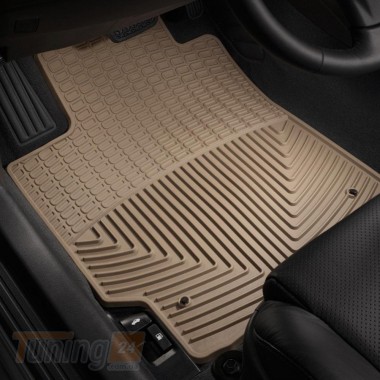 WeatherTech Резиновые коврики в салон WeatherTech для Toyota Camry V40 2006-2011 седан бежевые передние - Картинка 1