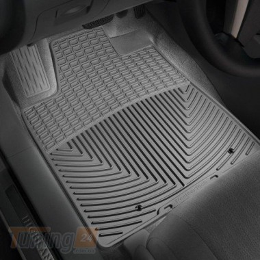 WeatherTech Гумові килимки в салон WeatherTech для Toyota Highlander 2008-2013 Hybrid передні сірі - Зображення 1