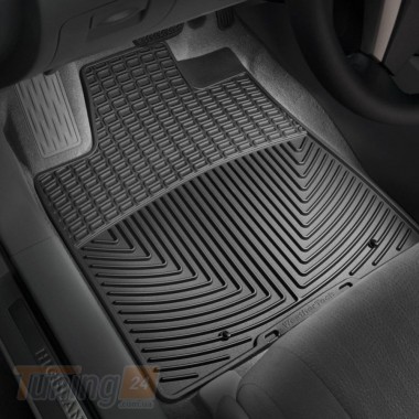 WeatherTech Гумові килимки в салон WeatherTech для Toyota Highlander 2008-2013 Hybrid передні чорні - Зображення 1