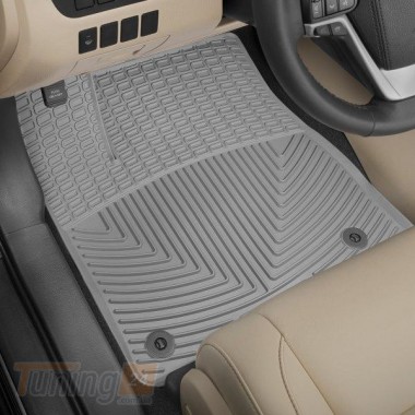 WeatherTech Гумові килимки в салон WeatherTech для Toyota Highlander 2014-2019 передні сірі - Зображення 1