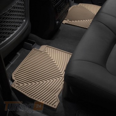 WeatherTech Резиновые коврики в салон WeatherTech для Toyota Land Cruiser 200 2012-2015 задние бежевые  - Картинка 1