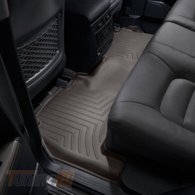 WeatherTech Резиновые коврики в салон WeatherTech для Lexus LX 450D 2015+ с бортиком задние какао  - Картинка 1