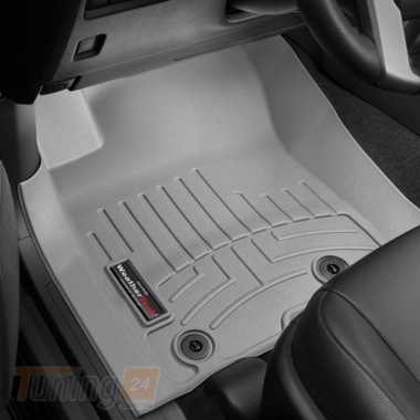 WeatherTech Резиновые коврики в салон WeatherTech для Toyota Land Cruiser Prado 150 2013-2018 с бортиком серые передние  - Картинка 1