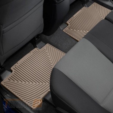 WeatherTech Резиновые коврики в салон WeatherTech для Toyota Rav4 2013-2015 задние бежевые - Картинка 1