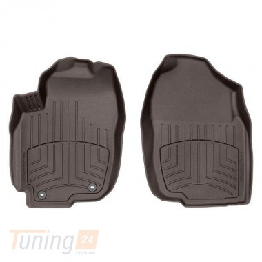 WeatherTech Гумові килимки в салон WeatherTech для Toyota Rav4 2013-2015 передні какао - Зображення 2