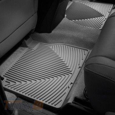 WeatherTech Резиновые коврики в салон WeatherTech для Toyota Sequoia 2008-2012 задние серые - Картинка 1