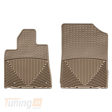 WeatherTech Резиновые коврики в салон WeatherTech для Toyota Sequoia 2008-2012 передние бежевые - Картинка 2