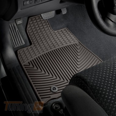 WeatherTech Гумові килимки в салон WeatherTech для Toyota Tundra 2013-2021 передні какао - Зображення 1