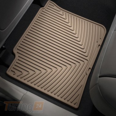 WeatherTech Гумові килимки в салон WeatherTech для Toyota Venza 2008-2015 бежеві задні - Зображення 1