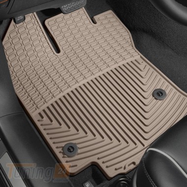 WeatherTech Гумові килимки в салон WeatherTech для Toyota Venza 2012-2015 бежеві передні - Зображення 1