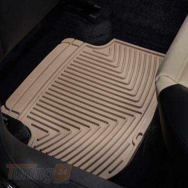 WeatherTech Резиновые коврики в салон WeatherTech универсальные задние бежевые  - Картинка 1