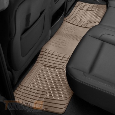 WeatherTech Гумові килимки в салон WeatherTech універсальні к-т 3шт бежевий - Зображення 2