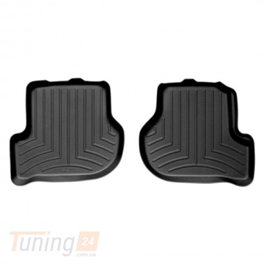 WeatherTech Резиновые коврики в салон WeatherTech для Volkswagen Golf 6 2008-2012 универсал задние черные - Картинка 2