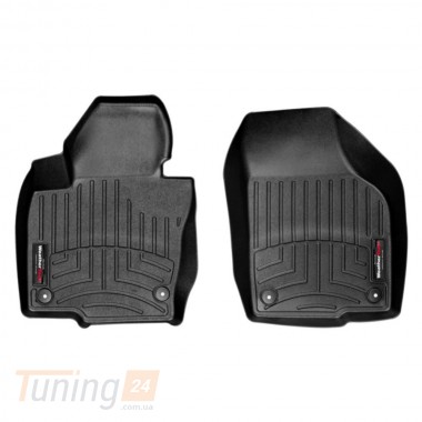 WeatherTech Резиновые коврики в салон WeatherTech для Volkswagen Tiguan 2007-2015 бортиком передние черные - Картинка 2