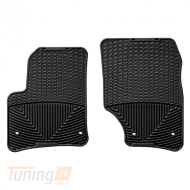 WeatherTech Резиновые коврики в салон WeatherTech для Volkswagen Touareg 2002-2009 передние черные - Картинка 2