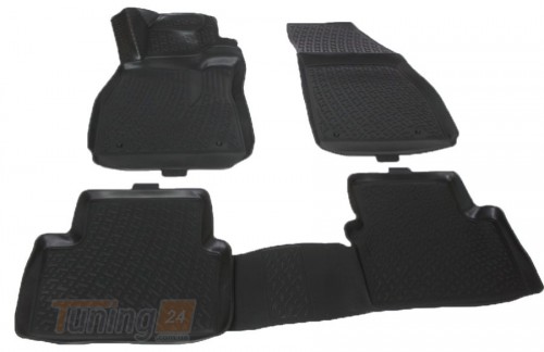 Lada Locker Полиуретановые коврики в салон L.Locker для Chevrolet Malibu 2011-2014 седан - Картинка 1